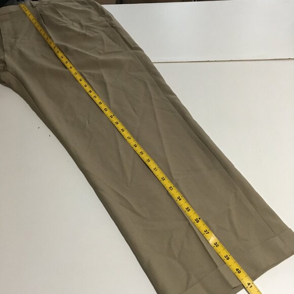 Haggar Classic Fit Dress Pants Premium Comfort Size 40x29 NWT Khaki - Picture 11 of 11